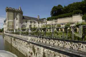 France, the renaissance castle of Villandry