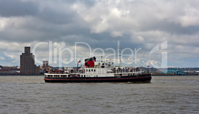 Mersey ferry, Liverpool, UK