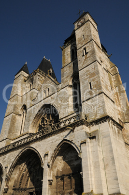 Normandie, Notre Dame church in Les Andelys