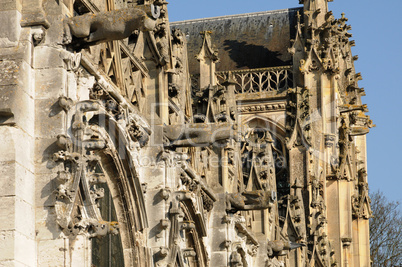 Normandie, Notre Dame church in Les Andelys