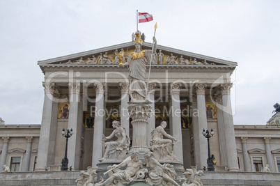 Parlament in Wien, Österreich