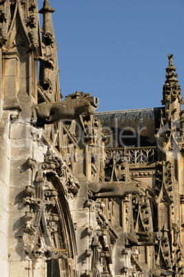 Normandie, Notre Dame church in Les Andelys