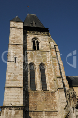 Normandie, Notre Dame church in Les Andelys