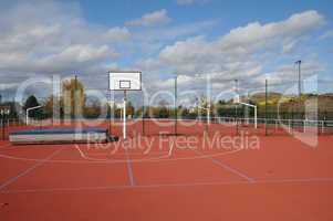 France, Yvelines, a sports ground in Les Mureaux
