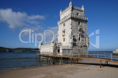 Portugal, Lisbon, Tower of Belem (Torre de Belem)