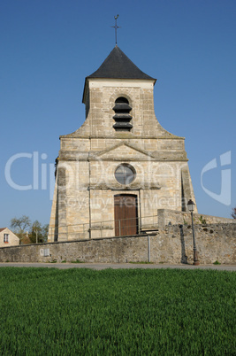 France, the classical church of Sagy in V al d Oise