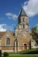 France, church of Saint Martin la Garenne in Yvelines