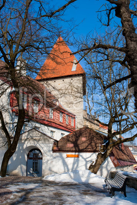 Gate tower. Tallinn, Estonia