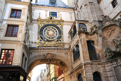 Normandy, Le Gros Horloge, the symbol of Rouen