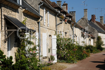 France, the village of Saint Jean aux Bois in Picardie