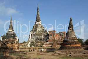 Wat Phra Si Sanphet, Ayutthaya, Thailand