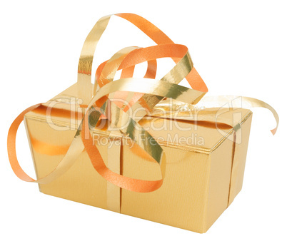 Golden Gift Box