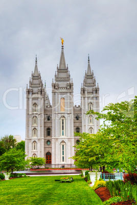 Mormons' Temple in Salt Lake City, UT