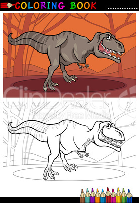 tyrannosaurus rex dinosaur for coloring