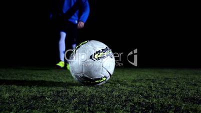 Soccer Ball Kick - Super Slow Motion