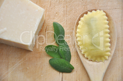 Frische Ravioli