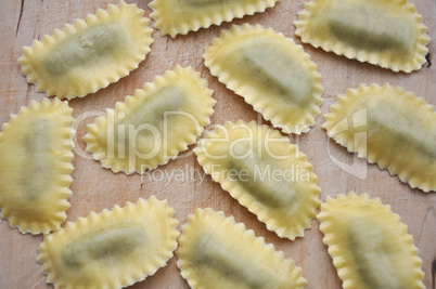 Frische Ravioli