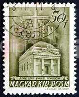 Postage stamp Hungary 1939 Deak Square Church
