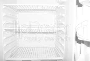 Empty refrigerator