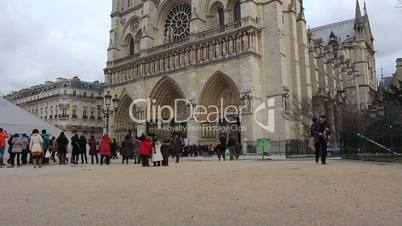 Paris - Notre Dame Cathedral.