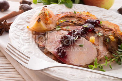 roasted turkey