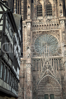 Münster in Straßburg, Elsass, Frankreich