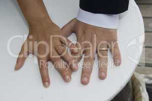 Hands with Wedding Rings