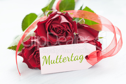 Muttertag Schild / mothers day with tag