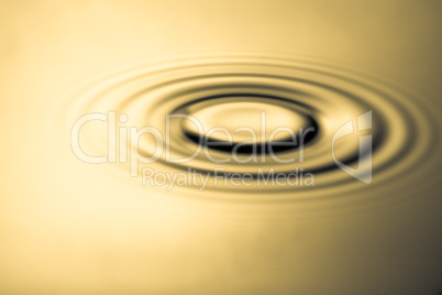 Yellow ripple effect