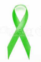 Green awareness ribbon