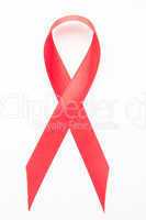 Red awareness ribbon