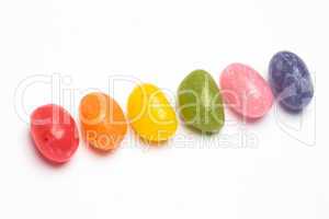 Rainbow jellybeans