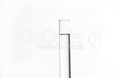 Test tube of water