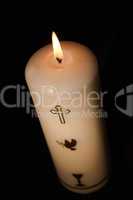 Candle for christianity