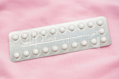 Contraceptive pill packet