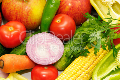 fruits and vegetables