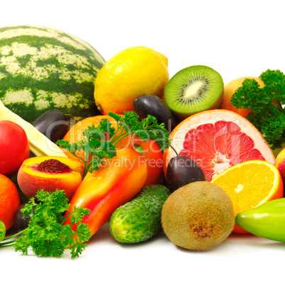 fresh fruits and vegetables