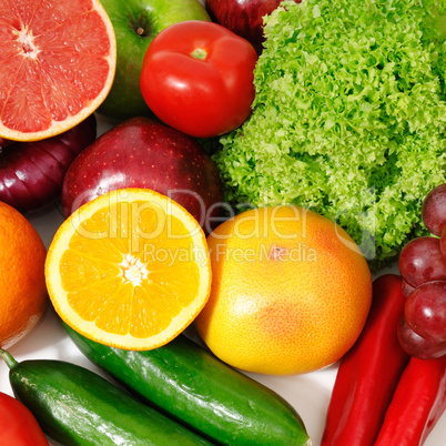 fruits and vegetables