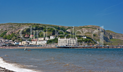 Hotels and guest houses on Great Orme, Llandudno, Wales,UK