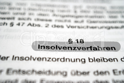 Insolvenzverfahren