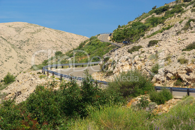 Stara Baska Kuestenstrase - Stara Baska coast road 15