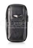 Black bag for mobile phone