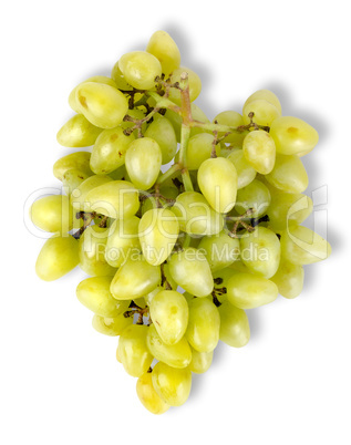 Grapes top view