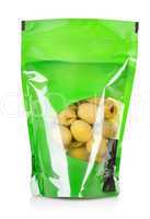 Olives in a vacuum pack