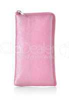 Pink case for mobile phone