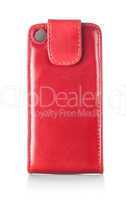 Red case for mobile phone