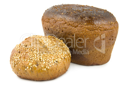 Sweet bread and brown bread