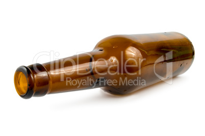 Beer bottle isolated