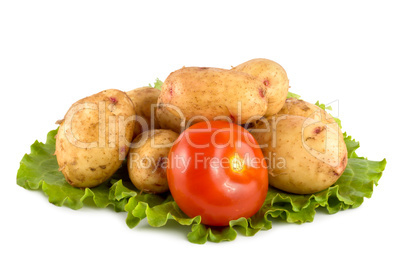 Still life from vegetables