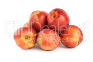 Peaches isolated